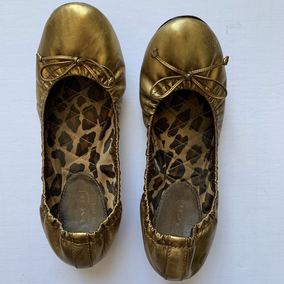 Coach Bronze Ballet Flats - Picture 4 of 8